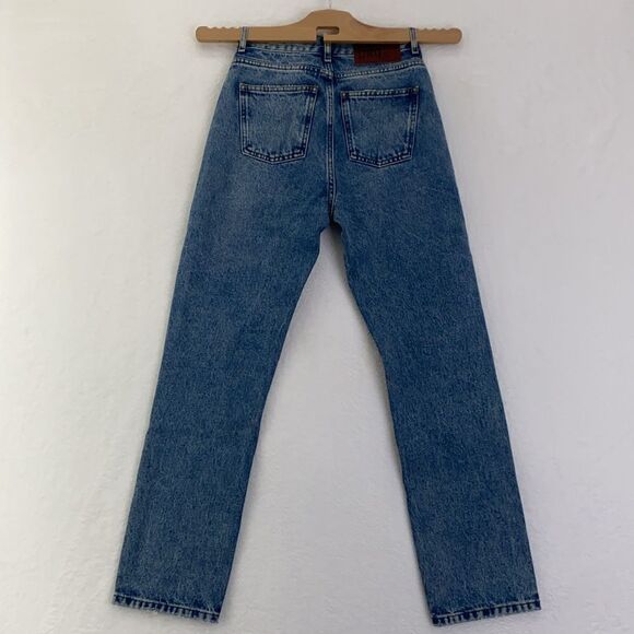 Sandro High Rise Jeans in Blue Vintage - Picture 3 of 6